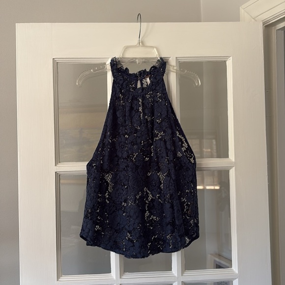 Free People Sweet Meadow Dreams Lace Top - Picture 3 of 8